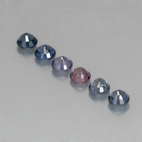 Achetez naturel ct multicolore spinelle gems, coupe roude, en provenance tanzanie chez gemselect. en stock, livraison internationale!