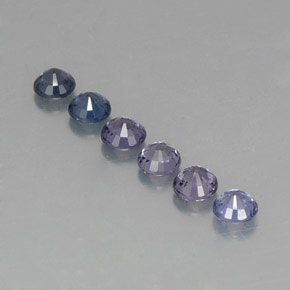 Achetez naturel ct multicolore spinelle gems, coupe roude, en provenance tanzanie chez gemselect. en stock, livraison internationale!
