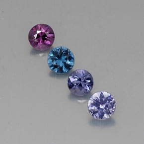 Achetez naturel ct multicolore spinelle gems, coupe roude, en provenance tanzanie chez gemselect. en stock, livraison internationale!
