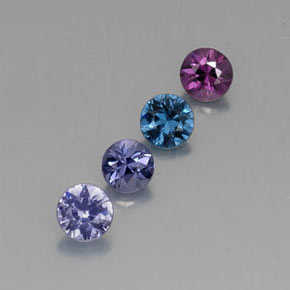 Achetez naturel ct multicolore spinelle gems, coupe roude, en provenance tanzanie chez gemselect. en stock, livraison internationale!