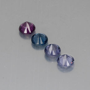 Achetez naturel ct multicolore spinelle gems, coupe roude, en provenance tanzanie chez gemselect. en stock, livraison internationale!