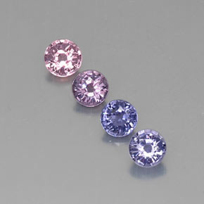 Achetez naturel ct multicolore spinelle gems, coupe roude, en provenance tanzanie chez gemselect. en stock, livraison internationale!