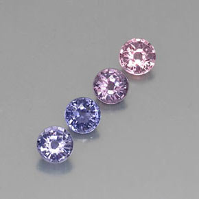 Achetez naturel ct multicolore spinelle gems, coupe roude, en provenance tanzanie chez gemselect. en stock, livraison internationale!