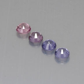 Achetez naturel ct multicolore spinelle gems, coupe roude, en provenance tanzanie chez gemselect. en stock, livraison internationale!