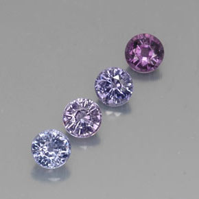 Achetez naturel ct multicolore spinelle gems, coupe roude, en provenance tanzanie chez gemselect. en stock, livraison internationale!