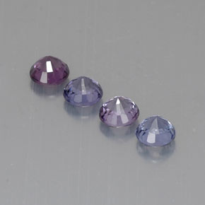 Achetez naturel ct multicolore spinelle gems, coupe roude, en provenance tanzanie chez gemselect. en stock, livraison internationale!