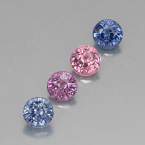 Achetez naturel ct multicolore spinelle gems, coupe roude, en provenance tanzanie chez gemselect. en stock, livraison internationale!