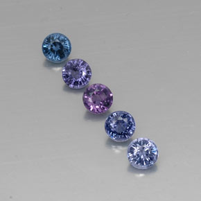 Achetez naturel ct multicolore spinelle gems, coupe roude, en provenance tanzanie chez gemselect. en stock, livraison internationale!