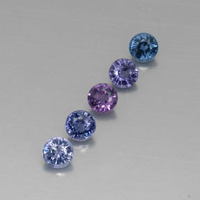 Achetez naturel ct multicolore spinelle gems, coupe roude, en provenance tanzanie chez gemselect. en stock, livraison internationale!