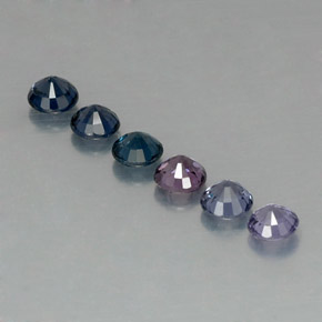 Achetez naturel ct multicolore spinelle gems, coupe roude, en provenance tanzanie chez gemselect. en stock, livraison internationale!