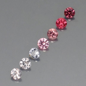 Achetez naturel ct multicolore spinelle gems, coupe roude, en provenance myanmar (birmanie) chez gemselect. en stock, livraison internationale!