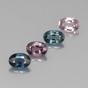 Achetez naturel ct multicolore spinelle gems, coupe ovale, en provenance tanzanie chez gemselect. en stock, livraison internationale!
