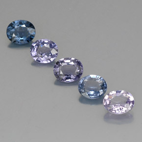 Achetez naturel ct multicolore spinelle gems, coupe ovale, en provenance tanzanie chez gemselect. en stock, livraison internationale!