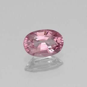 Spinelle rose naturelle coupe ovale, 0,69 ct, VVS-VS