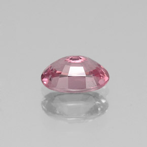Spinelle rose naturelle coupe ovale, 0,69 ct, VVS-VS