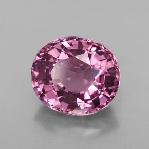 Spinelle violet naturelle coupe ovale, 1,73 ct, VS