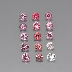 Achetez naturel ct multicolore spinelle gems, coupe roude, en provenance myanmar (birmanie) chez gemselect. en stock, livraison internationale!