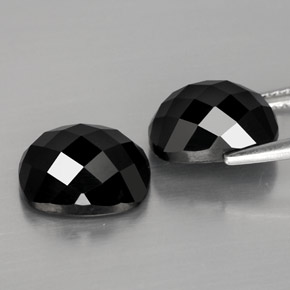 Achetez naturel 8,03ct noir spinelle gems, coupe coussin, en provenance thaïlande chez gemselect. en stock, livraison internationale!