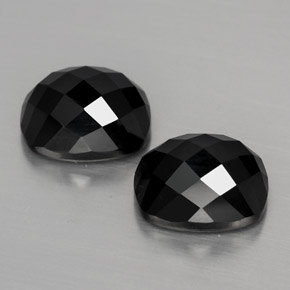 Achetez naturel 8,44ct noir spinelle gems, coupe coussin, en provenance thaïlande chez gemselect. en stock, livraison internationale!