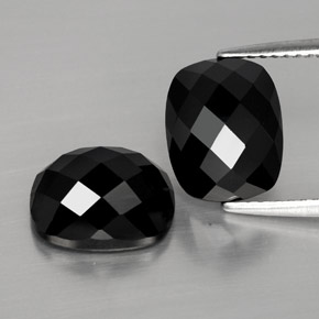 Achetez naturel ct noir spinelle gems, coupe coussin, en provenance thaïlande chez gemselect. en stock, livraison internationale!