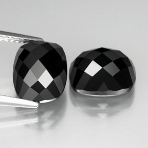 Achetez naturel ct noir spinelle gems, coupe coussin, en provenance thaïlande chez gemselect. en stock, livraison internationale!