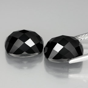 Achetez naturel ct noir spinelle gems, coupe coussin, en provenance thaïlande chez gemselect. en stock, livraison internationale!