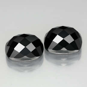 Achetez naturel 8,11ct noir spinelle gems, coupe coussin, en provenance thaïlande chez gemselect. en stock, livraison internationale!