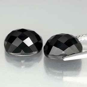 Achetez naturel ct noir spinelle gems, coupe coussin, en provenance thaïlande chez gemselect. en stock, livraison internationale!