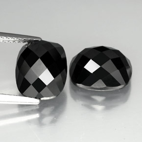 Achetez naturel ct noir spinelle gems, coupe coussin, en provenance thaïlande chez gemselect. en stock, livraison internationale!