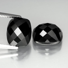 Achetez naturel ct noir spinelle gems, coupe coussin, en provenance thaïlande chez gemselect. en stock, livraison internationale!