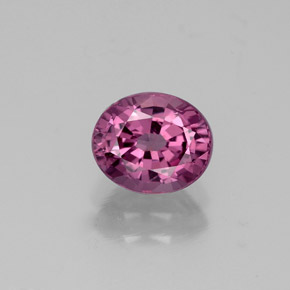 Spinelle rose naturelle coupe ovale, 1,50 ct, VS-SI