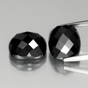 Achetez naturel 15,09ct noir spinelle gems, coupe coussin, en provenance thaïlande chez gemselect. en stock, livraison internationale!