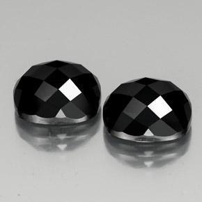 Achetez naturel 15,09ct noir spinelle gems, coupe coussin, en provenance thaïlande chez gemselect. en stock, livraison internationale!