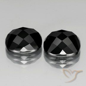 Shop natural 14.42ct Noire Spinelle gems, Coussin, from Thaïlande at GemSelect. In stock, global shipping!