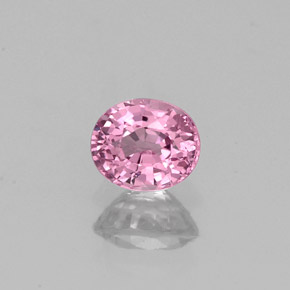 Spinelle rose naturelle coupe ovale, 0,52 ct, VVS-VS