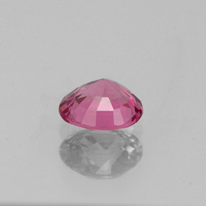Spinelle rose naturelle coupe ovale, 0,56 ct, VVS-VS