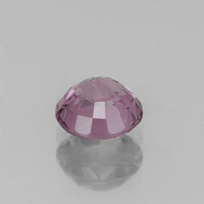 Spinelle violet naturelle coupe roude, 1,10 ct, VS