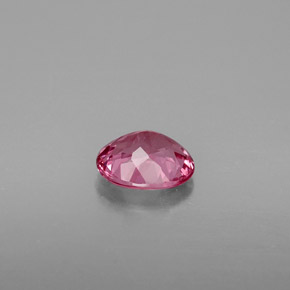 Spinelle rose naturelle coupe ovale, 1,34 ct, VS-SI