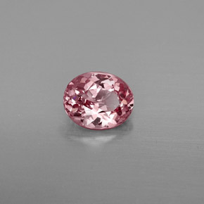Spinelle rose naturelle coupe ovale, 1,27 ct, VS-SI