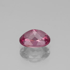Spinelle rose naturelle coupe ovale, 1,21 ct, VS-SI