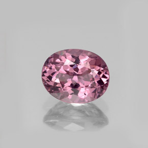 Spinelle rose naturelle coupe ovale, 1,22 ct, VS