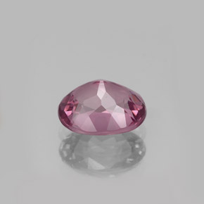 Spinelle rose naturelle coupe ovale, 1,22 ct, VS