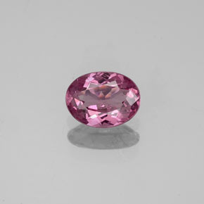 Spinelle rose naturelle coupe ovale, 0,59 ct, VVS-VS