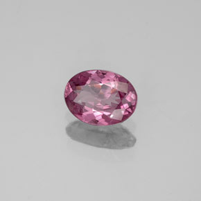 Spinelle rose naturelle coupe ovale, 0,59 ct, VVS-VS