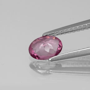 Spinelle rose naturelle coupe ovale, 0,59 ct, VVS-VS