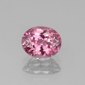 Spinelle rose naturelle coupe ovale, 1,34 ct, VS