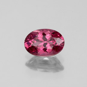 Spinelle rose naturelle coupe ovale, 0,82 ct, SI