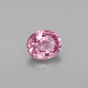 Spinelle rose naturelle coupe ovale, 0,84 ct, VS-SI