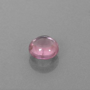 Spinelle rose naturelle coupe roude, 0,62 ct, transparent
