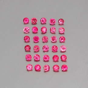 Achetez naturel ct rouge spinelle gems, coupe roude, en provenance myanmar (birmanie) chez gemselect. en stock, livraison internationale!